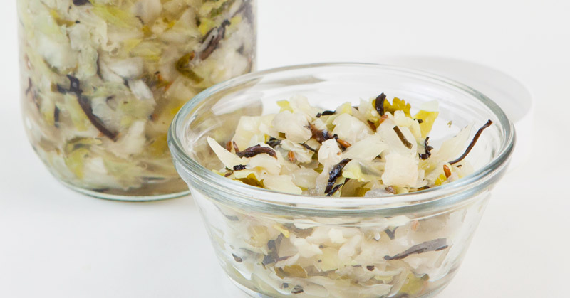 Homemade Sauerkraut – Raw Cultured Veggie Goodness