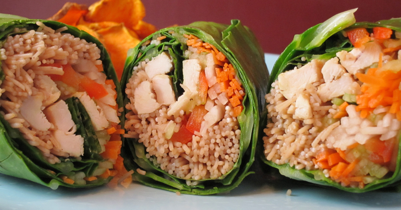 Naked Wraps: Using collard greens for your burritos and wraps