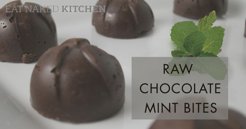 Raw Chocolate Mint Bites [30 Days in the Raw, Day 18]