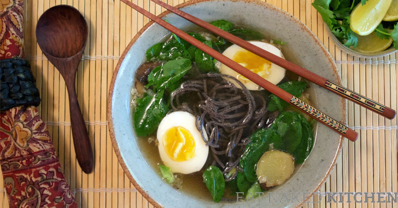 Asian Noodle Soup (+ amazing new bone broth resource)