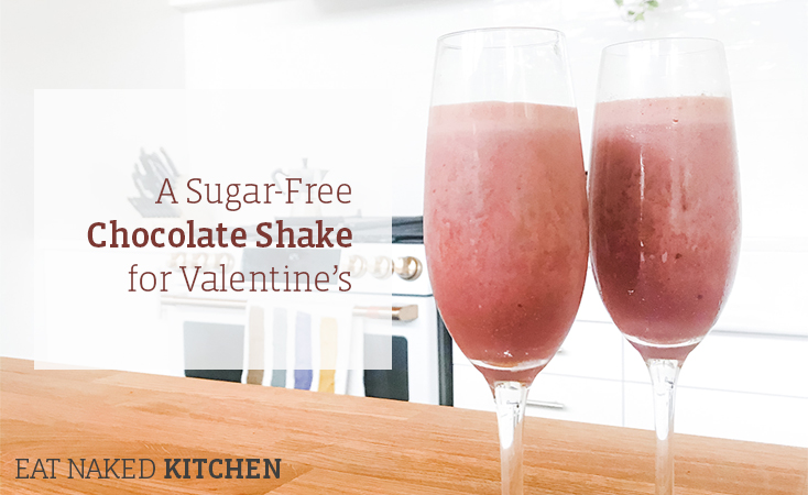 A Sugar-Free Chocolate Shake for Valentine’s